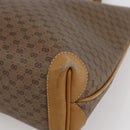 GUCCI Micro GG Supreme Hand Bag PVC Beige Gold 02 39 4947 Auth ep11737-9