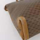 GUCCI Micro GG Supreme Hand Bag PVC Beige Gold 02 39 4947 Auth ep11737-14