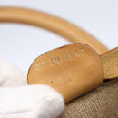 GUCCI Micro GG Supreme Hand Bag PVC Beige Gold 02 39 4947 Auth ep11737-12