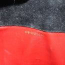 GUCCI Hand Bag Enamel Black Gold Auth ep11740-23