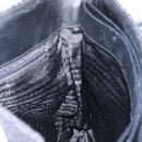 PRADA Tote Bag Wool Gray Auth ep11742-18