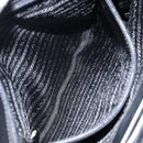 PRADA Tote Bag Wool Gray Auth ep11742-11