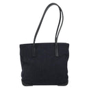 PRADA Tote Bag Wool Gray Auth ep11742-13