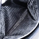 PRADA Tote Bag Wool Gray Auth ep11742-21