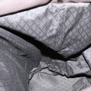 GUCCI Bamboo Hand Bag Nylon 2way Brown Silver 002 3754 0412 Auth ep11746-16