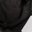 GUCCI Bamboo Hand Bag Nylon 2way Brown Silver 002 3754 0412 Auth ep11746-6