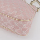 GUCCI GG Canvas Tote Bag Pink Gold 121023 Auth ep11753-9