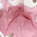 GUCCI GG Canvas Tote Bag Pink Gold 121023 Auth ep11753-20