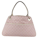 GUCCI GG Canvas Tote Bag Pink Gold 121023 Auth ep11753-13