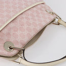 GUCCI GG Canvas Tote Bag Pink Gold 121023 Auth ep11753-6