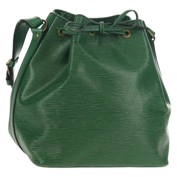 LOUIS VUITTON Epi Petit Noe Shoulder Bag Green M44104 LV Auth ep11754
