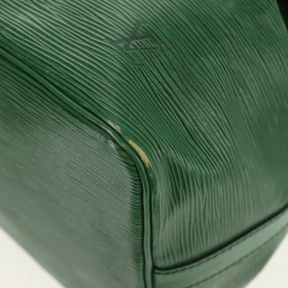 LOUIS VUITTON Epi Petit Noe Shoulder Bag Green M44104 LV Auth ep11754