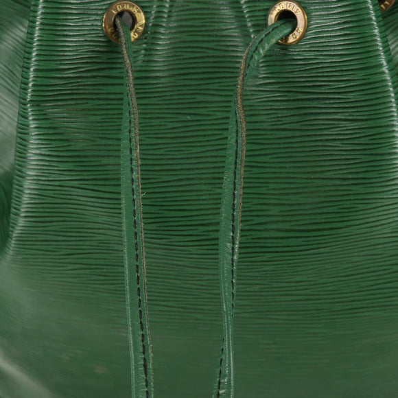 LOUIS VUITTON Epi Petit Noe Shoulder Bag Green M44104 LV Auth ep11754