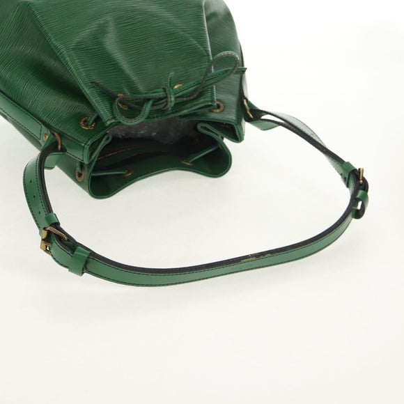 LOUIS VUITTON Epi Petit Noe Shoulder Bag Green M44104 LV Auth ep11754