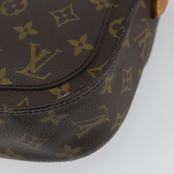 LOUIS VUITTON Monogram Saint Cloud GM Shoulder Bag M51242 LV Auth ep11756