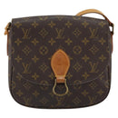 LOUIS VUITTON Monogram Saint Cloud GM Shoulder Bag M51242 LV Auth ep11756-13