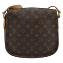 LOUIS VUITTON Monogram Saint Cloud GM Shoulder Bag M51242 LV Auth ep11756-2