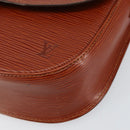 LOUIS VUITTON Epi Saint Cloud GM Shoulder Bag Brown M52193 LV Auth ep11757-14