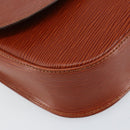 LOUIS VUITTON Epi Saint Cloud GM Shoulder Bag Brown M52193 LV Auth ep11757-15