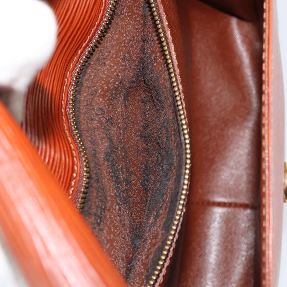 LOUIS VUITTON Epi Saint Cloud GM Shoulder Bag Brown M52193 LV Auth ep11757