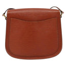 LOUIS VUITTON Epi Saint Cloud GM Shoulder Bag Brown M52193 LV Auth ep11757-2