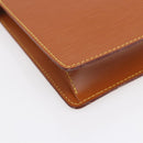 LOUIS VUITTON Epi Pochette Homme Bag Brown Zipangu Gold M52528 Auth ep11759-16