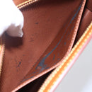 LOUIS VUITTON Epi Pochette Homme Bag Brown Zipangu Gold M52528 Auth ep11759-10