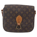 LOUIS VUITTON Monogram Saint Cloud GM Shoulder Bag M51242 LV Auth ep11761-13