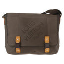 LOUIS VUITTON Damier Geant Roux Shoulder Bag Tail M93077 LV Auth ep11763-13