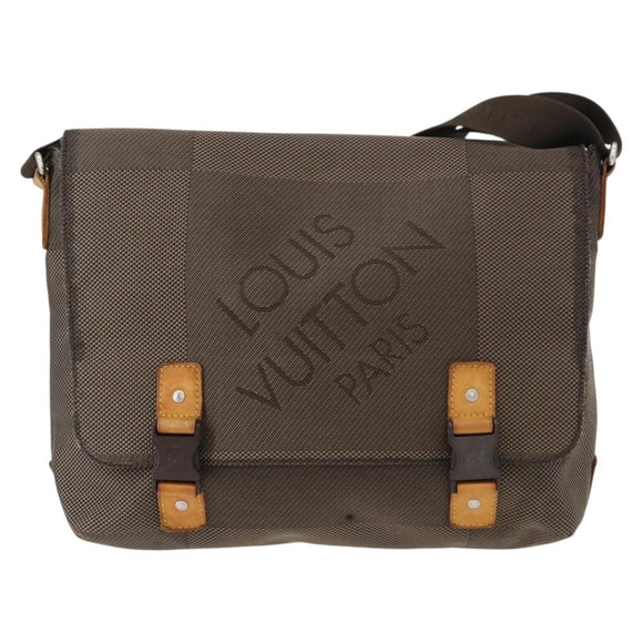 LOUIS VUITTON Damier Geant Roux Shoulder Bag Tail M93077 LV Auth ep11763