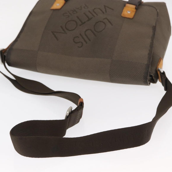 LOUIS VUITTON Damier Geant Roux Shoulder Bag Tail M93077 LV Auth ep11763