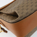 GUCCI Micro GG Supreme Shoulder Bag PVC Gold Beige Auth ep11768-13