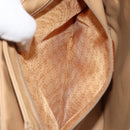 GUCCI Micro GG Supreme Shoulder Bag PVC Gold Beige Auth ep11768-21