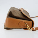 GUCCI Micro GG Supreme Shoulder Bag PVC Gold Beige Auth ep11768-4