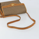 GUCCI Micro GG Supreme Shoulder Bag PVC Gold Beige Auth ep11768-7