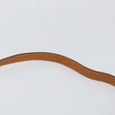 GUCCI Micro GG Supreme Shoulder Bag PVC Gold Beige Auth ep11768-8