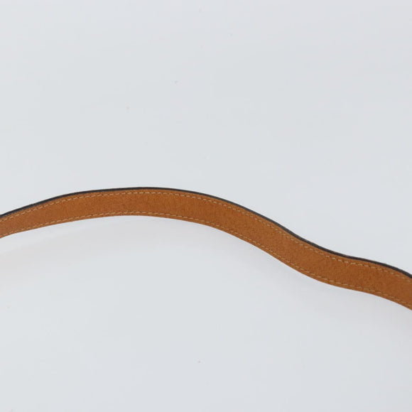 GUCCI Micro GG Supreme Shoulder Bag PVC Gold Beige Auth ep11768