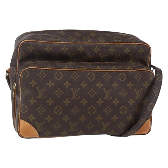 LOUIS VUITTON Monogram Nile Shoulder Bag M45244 LV Auth ep11773