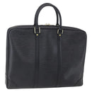 LOUIS VUITTON Epi Porte Documents Voyage Business Bag Black M40321 Auth ep11774-1
