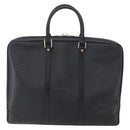 LOUIS VUITTON Epi Porte Documents Voyage Business Bag Black M40321 Auth ep11774-13