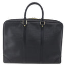 LOUIS VUITTON Epi Porte Documents Voyage Business Bag Black M40321 Auth ep11774-2
