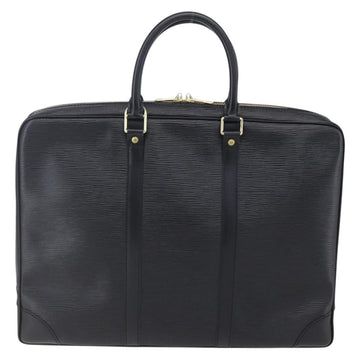 LOUIS VUITTON Epi Porte Documents Voyage Business Bag Black M40321 Auth ep11774 - 0
