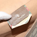 GUCCI GG Supreme Web Sherry Line Bag PVC Beige Gold 89 01 030 Auth ep11775-17