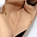 GUCCI GG Supreme Web Sherry Line Bag PVC Beige Gold 89 01 030 Auth ep11775-11