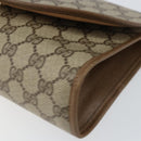 GUCCI GG Supreme Web Sherry Line Bag PVC Beige Gold 89 01 030 Auth ep11775-7