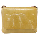 LOUIS VUITTON Monogram Vernis Thompson Street Bag Beige M91301 LV Auth ep11776-13