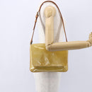 LOUIS VUITTON Monogram Vernis Thompson Street Bag Beige M91301 LV Auth ep11776-21
