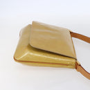 LOUIS VUITTON Monogram Vernis Thompson Street Bag Beige M91301 LV Auth ep11776-4