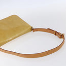 LOUIS VUITTON Monogram Vernis Thompson Street Bag Beige M91301 LV Auth ep11776-7