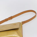 LOUIS VUITTON Monogram Vernis Thompson Street Bag Beige M91301 LV Auth ep11776-8